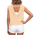 thumbnail image 6 of Posijego Workout Tops for Women Sleeveless Tank Tops Keyhole Back Crop Tops Athletic Running Gym Yoga Tee Shirts Activewear, 6 of 7