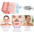 thumbnail image 2 of Riwcyla 3 Suction Level Electric Pore Cleanser with 4 Replacement Suction Head & 5pcs Pimple Comedone Extractor Tool Acne Remover Kit Beauty Device for Home & Salon Use, 2 of 6
