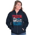 thumbnail image 5 of Freedom Don't Take It For Granite Pun Zip Up Hoodie Men's Women's Brisco Brands S, 5 of 6