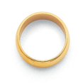 thumbnail image 3 of 14K Yellow Gold 2mm Half-Round Wedding Band Ring Size 4, 3 of 7