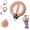 Pink Digital, variant on Arm and Shoulder Workout Equipment for Men and Women, 360° Hand-Crank Forearm Trainer, Smart Flabby Arm Exerciser, Shoulder Exercise and Mobility Trainer for Upper Body