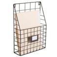 thumbnail image 4 of Contemporary Home Living Set of 2 Bronze Wire Wall File Basket Storage, 45", 4 of 4