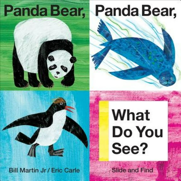 Pre-Owned Panda Bear, Panda Bear, What Do You See? : Slide and Find (Board Book) 9780312515812