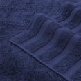 thumbnail image 2 of 2022 New Luxury Plush Bath Towels Set 6 Piece Towel Set for Bathroom & Kitchen, 2 Bath Towels, 2 Hand Towels & 2 Washcloths Navy Blue By TORUBIA, 2 of 4