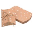thumbnail image 1 of Unique Bargains Pillow Boxes, 100Pcs Wedding Gift Boxes with Rope 4.5 x 2.8 Inch Yellow, 1 of 5