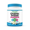 Organic Protein Powder, Vanilla Bean - Vegan, Plant Based, 6g of Fiber, No Dairy, Gluten, Soy or Added Sugar, Non-GMO, 1.12 Lb (Packaging May Vary)