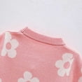 thumbnail image 6 of Gubotare Cute Sweaters for Teens Girls Pullover Sweater Kids Fashion Long Sleeve Knit Fall Tops Size 7-8 Years (Pink,7-8 Years), 6 of 9