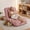 Pink, variant on 69" FIRSCOOK Foldable Human Dog Bed, 5-Position Adjustable Lazy Sofa Couch, Comfy Oversized Floor Gaming Chair for Adults and Pets, Gray