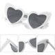 thumbnail image 4 of 1 Uds. Gafas de sol con forma de corazón para mujer, gafas de sol con forma de corazón UV400, gafas bonitas y divertidas con forma de corazón JM, 4 of 5