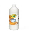 thumbnail image 3 of Crayola Non-Toxic Washable Finger Paint, 1 qt Squeeze Bottle, White, 3 of 4
