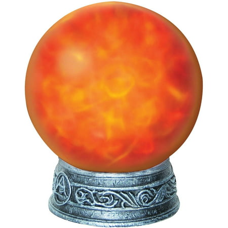 Red Orb Witches Magic Light Halloween Decoration