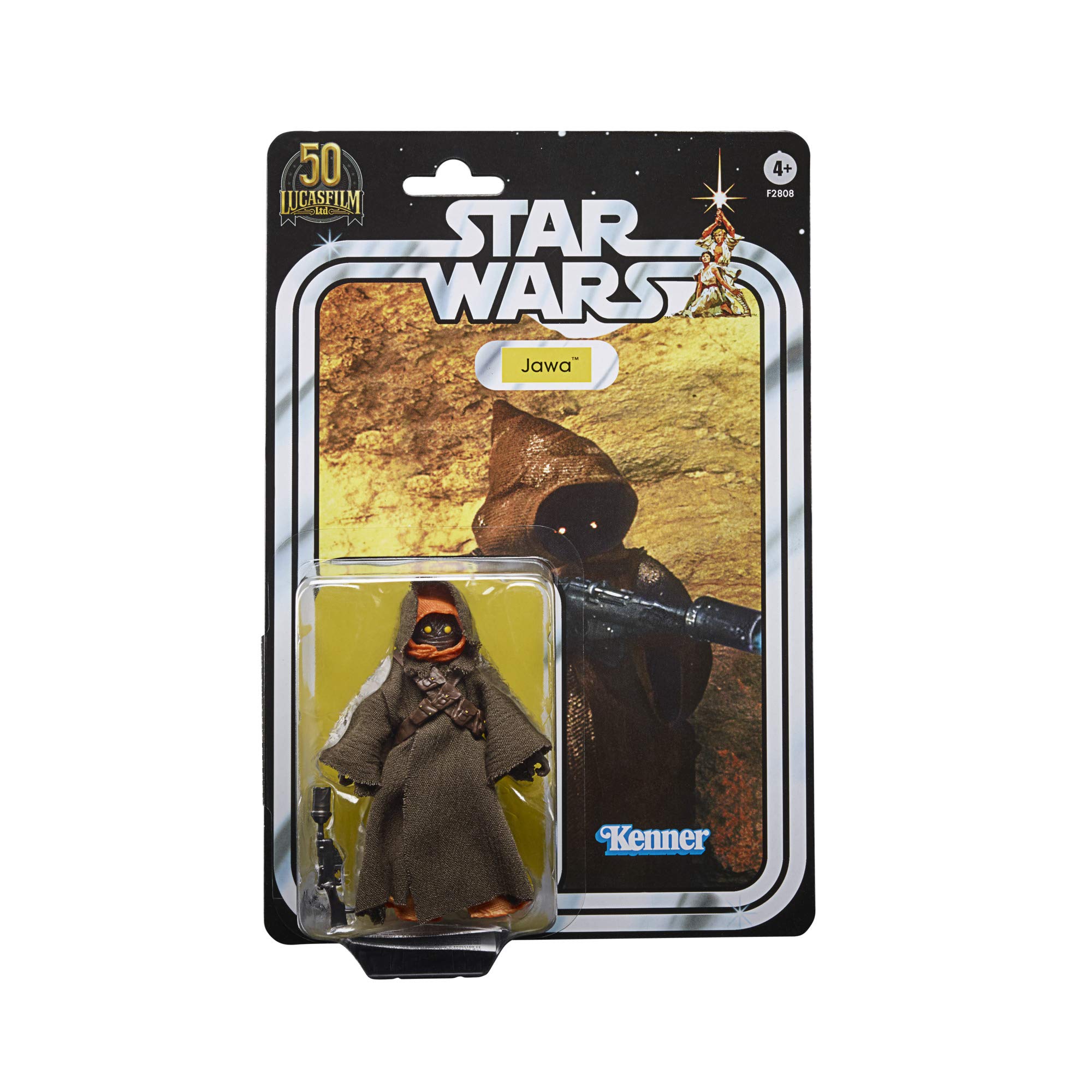 Star Wars Original Trilogy Black Series Lucasfilm 50th Anniversary Jawa Exclusive Action Figure