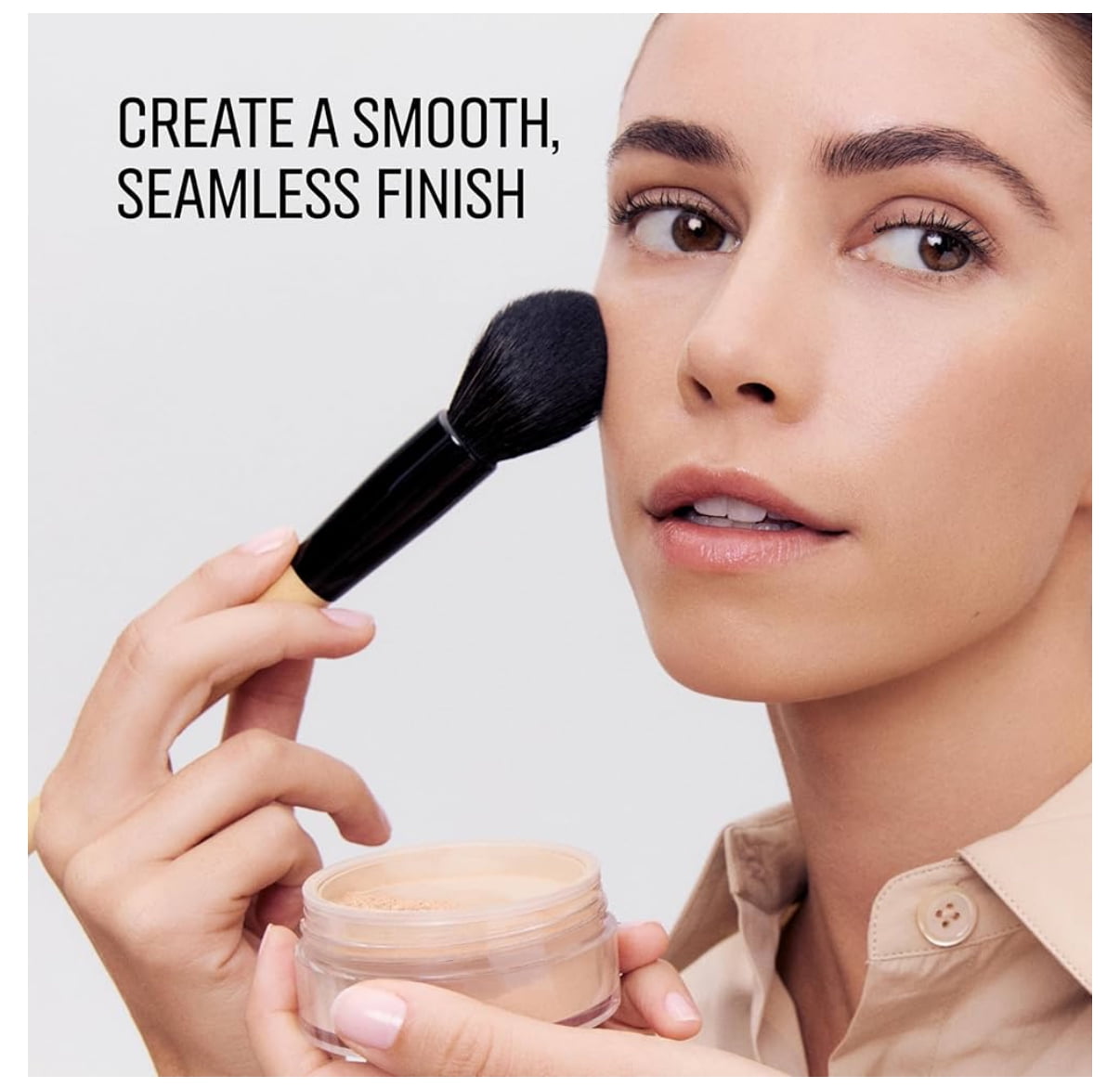 Bobbi Brown Sheer Finish Loose Finishing Powder, Mattifying Finish, Long-lasting, Warm Natural, .35 oz