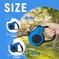 thumbnail image 2 of LIEVUIKEN Retractable Dog Leash Automatic Telescopic Tractor Dog Tape, Pet Tape 10/16 FT Durable and Convenient, with Non-Slip Handle, Suitable for Sm_Gift Of G, 2 of 4
