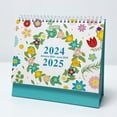 thumbnail image 4 of Ornament 2024 English Creative Simple Desk Calendar 18 Months 365 Days Countdown Monthly Planning Note Calendar, 4 of 9