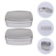thumbnail image 1 of HEALEEP 2Ud De Jabón Aluminio Plata Ideal Para Almacenamiento Y Viaje Con Tapa, 1 of 8