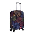 thumbnail image 3 of Balery Luggage Cover Colorful Shells Print Suitcase Covers for Luggage Elastic Washable Suitcase Protector Fits 18-32 Inch Luggage-X-Large, 3 of 9