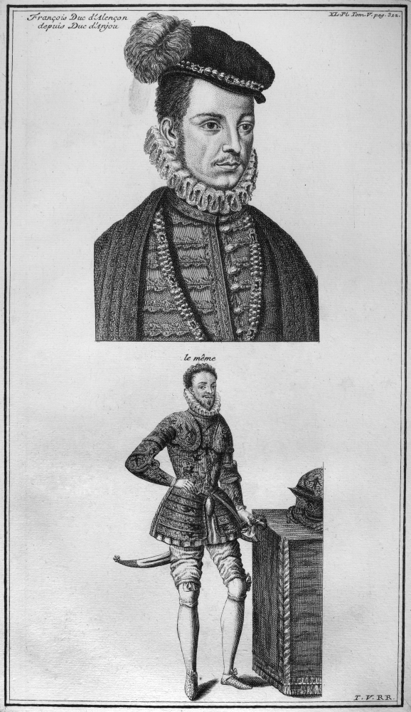Francis Duke Of Anjou N(15551584) Duke Of Anjou And Alen On Rolled Canvas Art (24 x 36