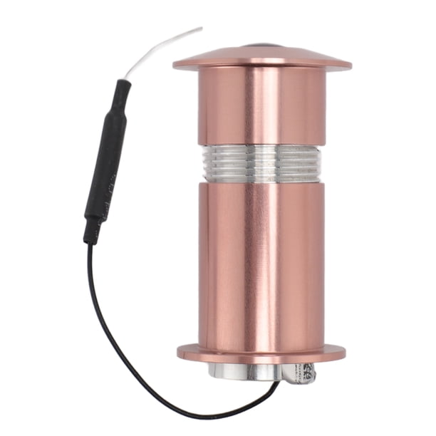 M Buder Cámara de Mirilla WiFi HD 1080P Inteligente para Puerta, Audio 2 Vías y Detección de Movimiento, TUYA APP, 16 cm / 6.3 in - Bronce (Enchufe EU)