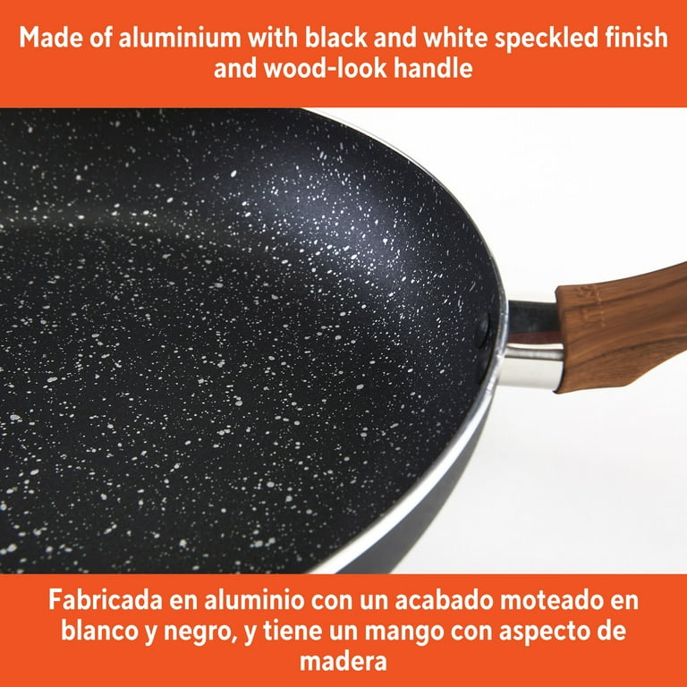 Imusa 9.5-Inch Black Stone Aluminum Nonstick Frying Pan photo 3