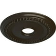thumbnail image 3 of Ekena Millwork 18 5/8"OD 4"ID x 1 1/8"P Classic Ceiling Medallion (Fits Canopies up to 12 3/4"), Hand-Painted Stone Hearth, 3 of 7