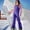 Black, Blue, Light Blue, Pink, Beige, Purple, Gray, Green, variant on Women's Waterproof Insulated Ski Bib Overalls with Adjustable Shoulder Straps and Zipper Pockets for Winter Snowboarding Outdoor Cold Weather Gear
