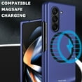 thumbnail image 2 of Compatible Magnetic Case for Samsung Galaxy Z Fold 5 Case Compatible with Magsafe,Shockproof Protective Ultra-Thin Phone Case for Galaxy Z Fold 5 Phone Case,Cute Samsung Z Fold 5 Case Slim Blue, 2 of 13