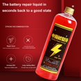 thumbnail image 4 of Esencia reparadora de baterías de 500 ml, solución de recarga segura concentrada para restaurar baterías de automóvil, aditivo para baterías de automóvil, accesorios para vehículos, 4 of 4