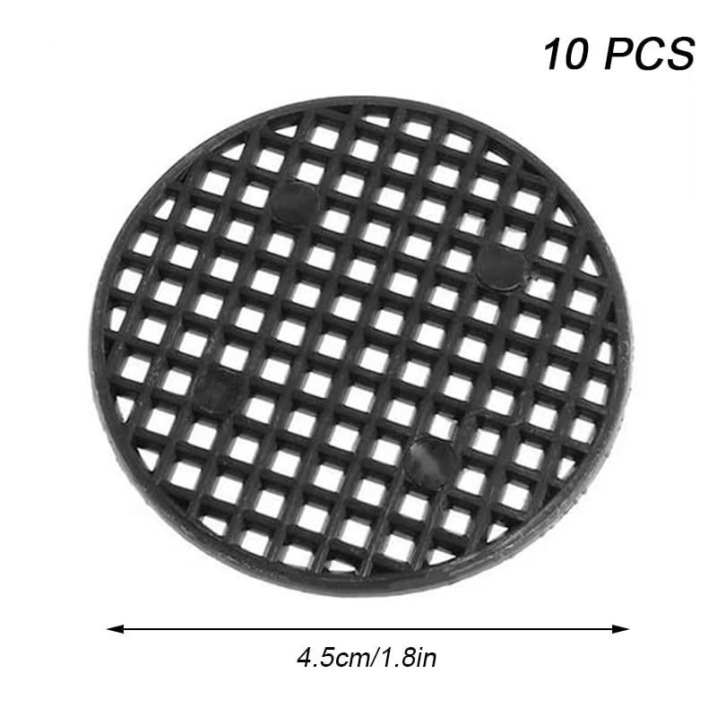 100Pcs Flower Pot Hole Mesh Pad Bottom Grid Mat Prevent Soil Loss Gask L0Z1 