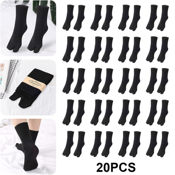 Calcetines Zuecos Unisex Separación Dedos Lavables para Uso Diario ()