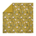 thumbnail image 4 of Ocleppo Bird Chinoiserie 3-Piece Comforter Set, Gold, Full/Queen, 4 of 7