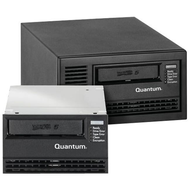 QUANTUM QUANTUM LTO5 TAPE DRIVE HALF HEIGHT TABLETOP SAS HBA BUNDLE