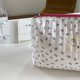 thumbnail image 2 of Bolso de cosméticos acolchada coreana, Bolso de flores para mujeres y niñas (rosa floral), 2 of 6