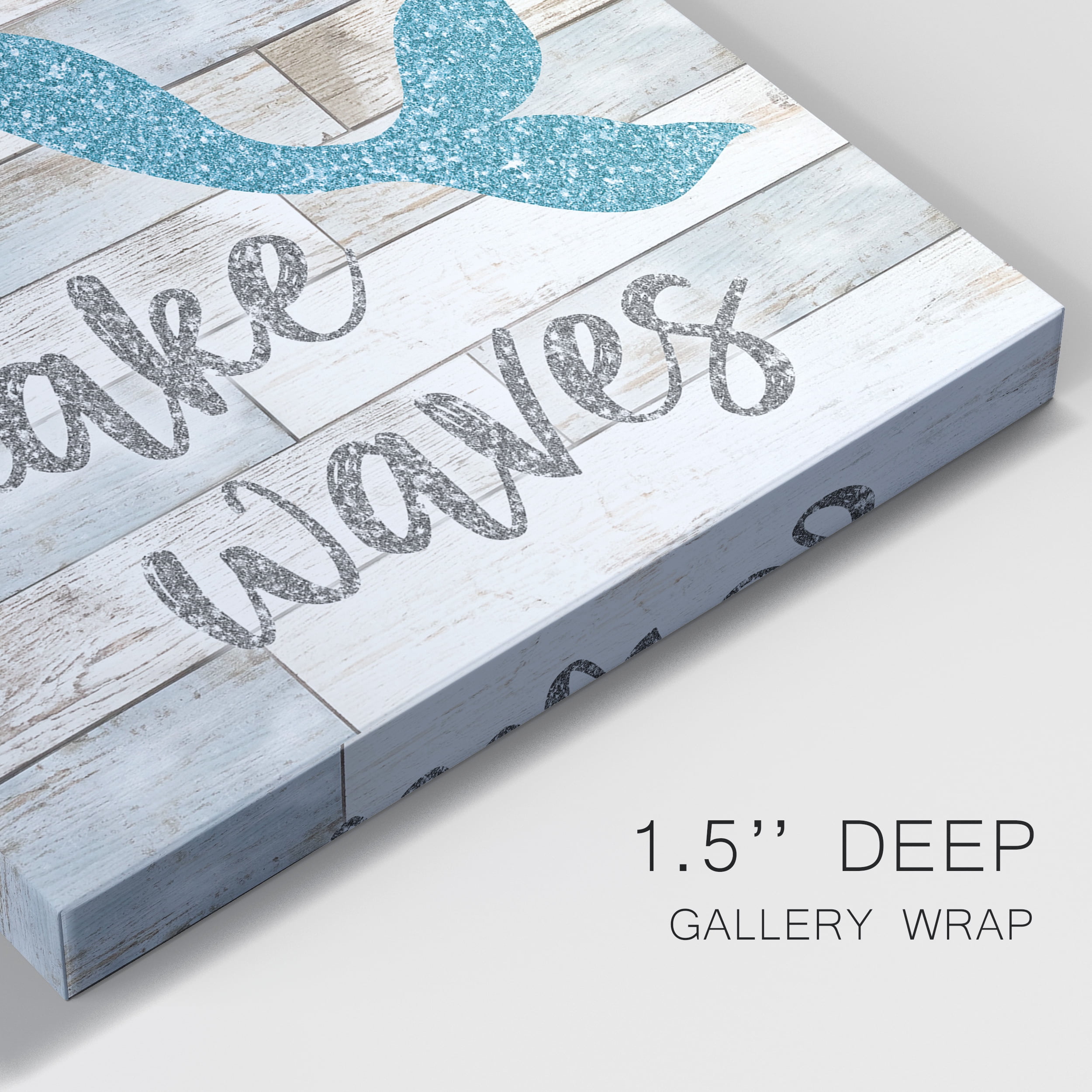 Make Waves Premium Gallery Wrapped Canvas - Ready to Hang - 40 x 60