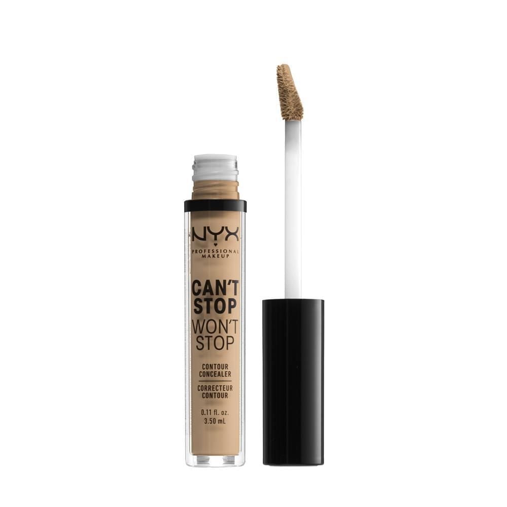 NYX PROFESSIONAL MAKEUP, Can't Stop Won't Stop Contour Concealer, 24h Full Coverage Matte Finish