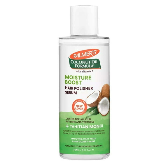 Palmers Coconut Oil Moisture Boost Hair Polisher Serum 6oz (Pack of 3)