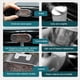 thumbnail image 4 of Kenally Clip de salida de aire acondicionado Interior para coche, ambientador de decoración, fragancia, accesorio difusor de rociador de Paneles de instrumentos para automóviles Gris, 4 of 6