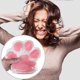 thumbnail image 5 of Juguetes de alivio del estrés Soft G, juguetes fidget de tamaño exagerado, alivio de la ansiedad, relajación para adultos, juguete de gato con garras de PVC brillante rosa, 5 of 7