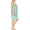 thumbnail image 4 of EZI Women's Plus Cotton-rich Sleeveless Nightgown, 4 of 7