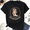 Black, variant on Blessed Cowgirl Floral Boot Graphic T-Shirt, Unisex Cotton Tee