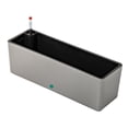 thumbnail image 4 of Fengbin Modern, space-saving, self-watering rectangular flower pot, ideal for windowsill Gray, 4 of 9