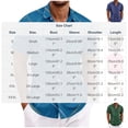 thumbnail image 4 of BRGZLK Men's Short Sleeve Hawaiian Shirts Button Down Shirts Summer Beach Casual Loose Printed Blouse Tops For Work, 4 of 7