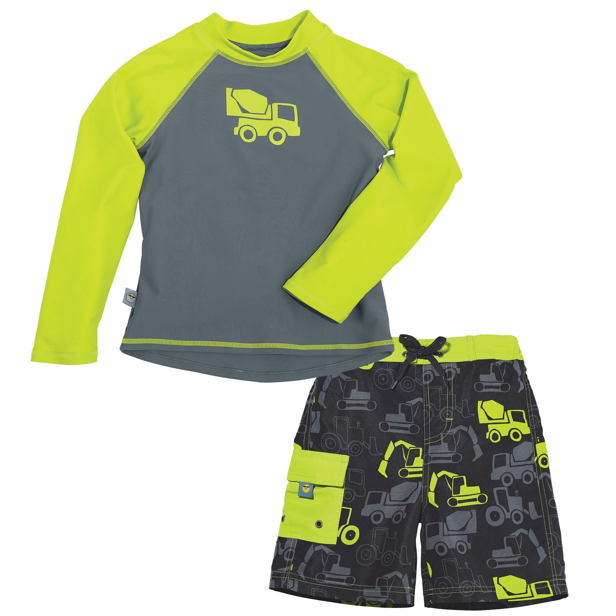 baby boy long sleeve swim shirt