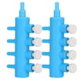 thumbnail image 2 of Divisor de aire para pecera, 2 piezas Adaptador de bomba de oxígeno distribuidor de tubería de aire para acuario de aire para pecera construido para el futuro, 2 of 8