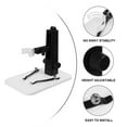 thumbnail image 5 of Digital Microscope Holder Adjustable Stand Heavy Duty Base Stable Support Universal Fit, 5 of 6