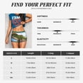 thumbnail image 5 of Sikiie i like big Bass & i cannot lie Print Workout Shorts Women Scrunch Butt Gym Shorts Seamless High Waist Tummy Control Yoga Biker Athletic Shorts-Small, 5 of 8