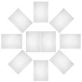 thumbnail image 3 of 20 piezas sobres para documentos, bolsas para archivos con botones, carpetas de archivos transparentes, bolsas de plástico para almacenamiento de documentos (A3), 3 of 6