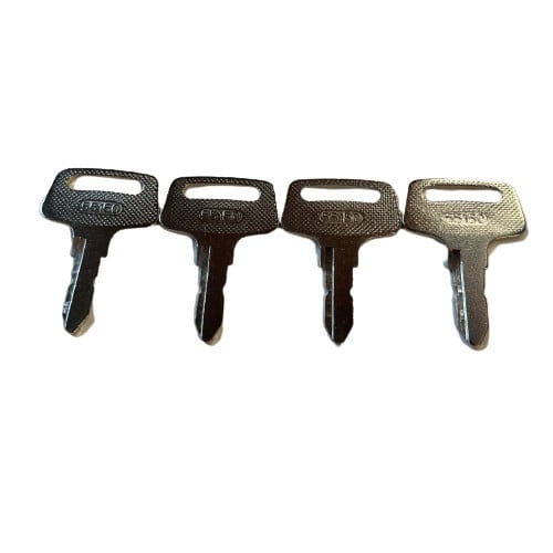 4 Pack 90# 55150 Keys For Kubota Mower Tractor Generator Ignition Key 37410-55150 F2260 BX2200