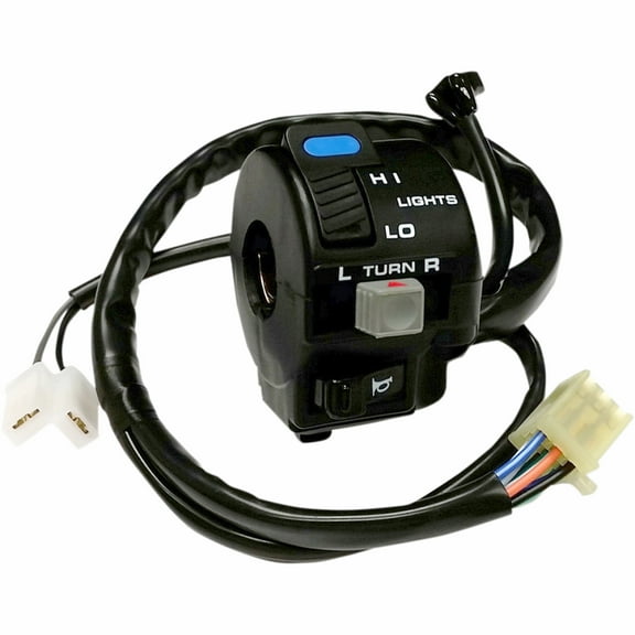 K&S DOT Compliant Universal Black Turn Signal Switch (12-0046)