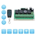 thumbnail image 1 of DC 4CH Channel 433Mhz Wireless RF Switch Long Wireless Remote Control Switch DC12V RF Relay Receiver Module Transmitter Toggle Switch 1527 Chip Smart Home Automation (1 Transmitter & 1 Receiver), 1 of 7